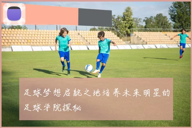 足球梦想启航之地培养未来明星的足球学院探秘