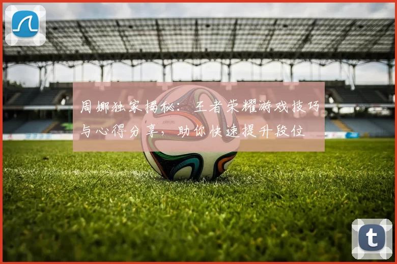周娜独家揭秘：王者荣耀游戏技巧与心得分享，助你快速提升段位